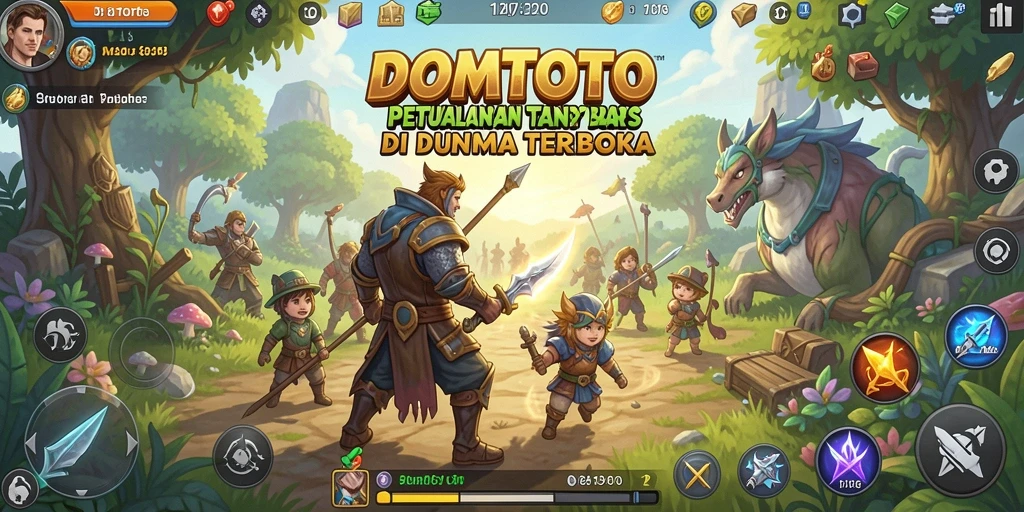 Gameplay menarik di dunia terbuka yang luas.