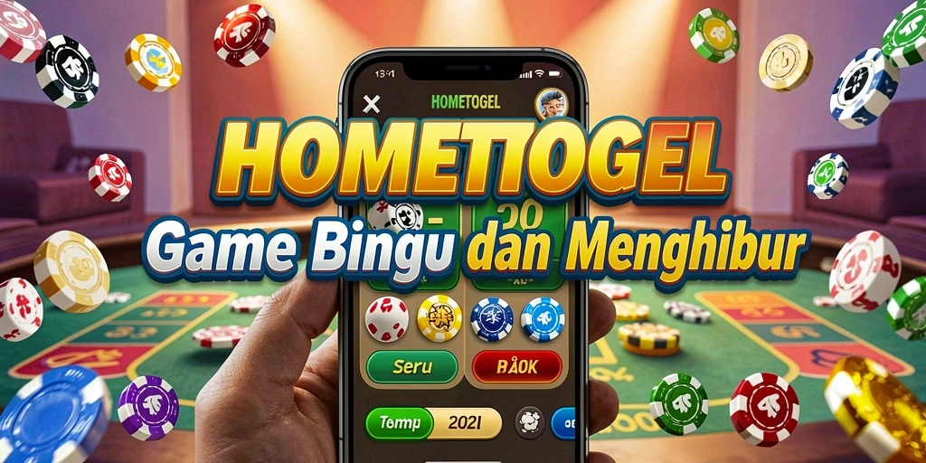 Tampilan gameplay seru dalam HOMETOGEL yang membuat Bingo semakin menarik.