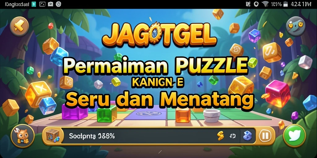 Tampilan gameplay JAGOTOGEL dengan teka-teki menantang yang menarik.