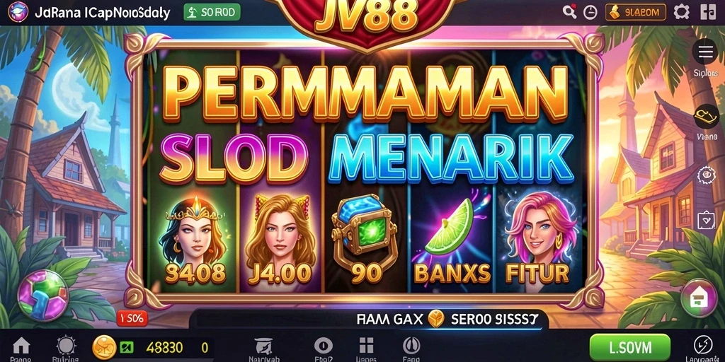 Menampilkan gameplay seru dan menarik dari JV88 Slot.