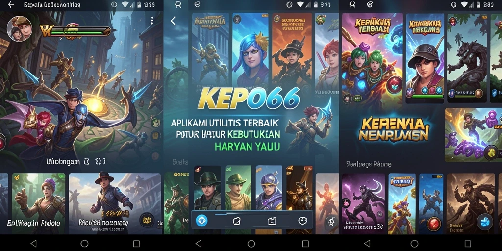 Tampilan antarmuka KEPO66 menunjang produktivitas pengguna.