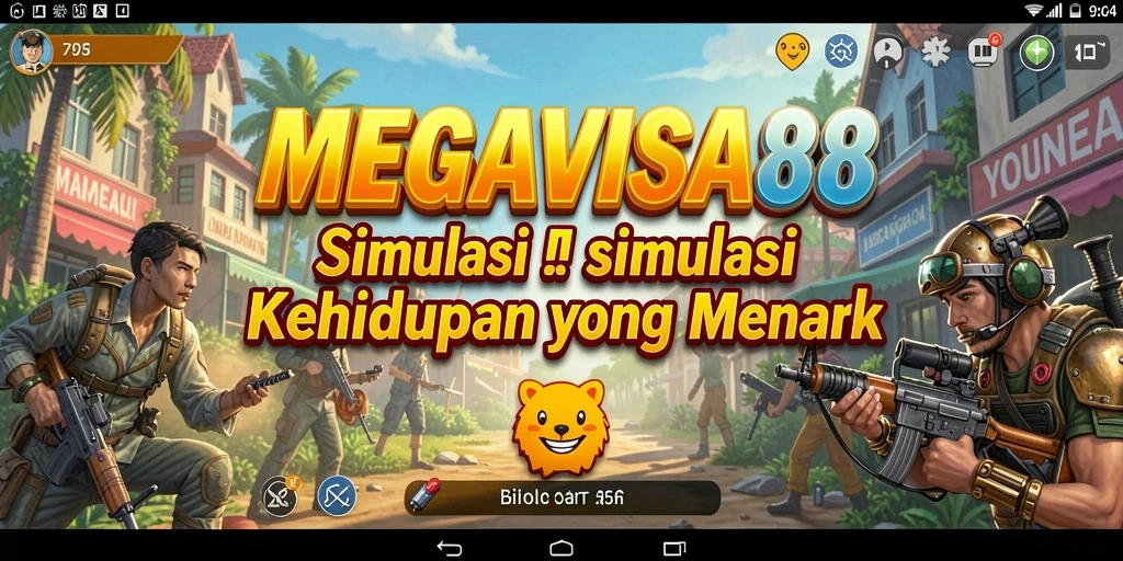 Tampilan gameplay yang interaktif dan menarik dalam MEGAVISA88.