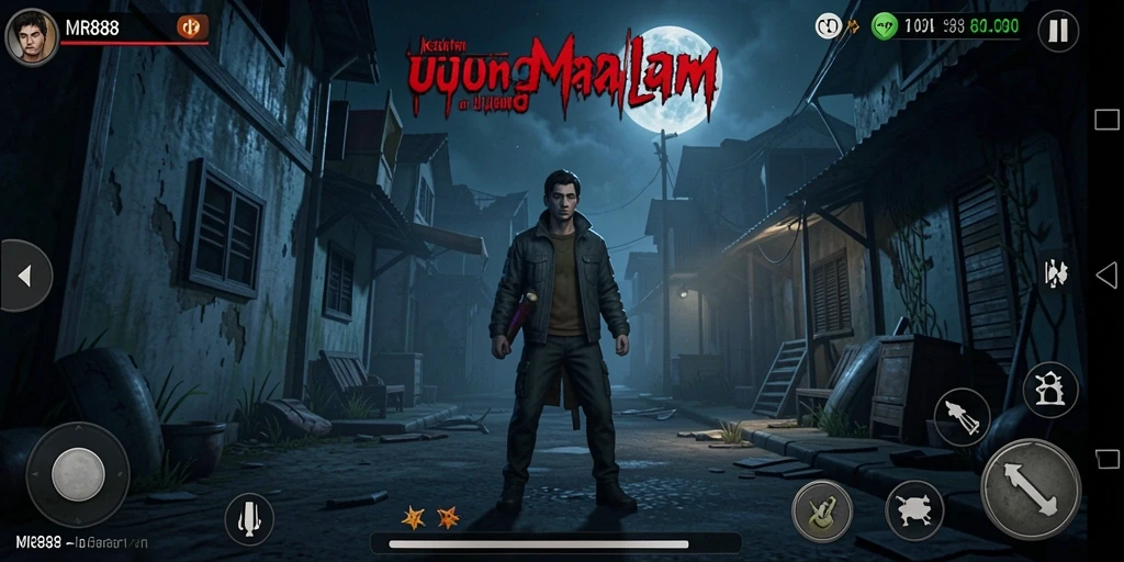 Tampilan gameplay menegangkan dari MR888 yang memicu ketakutan.
