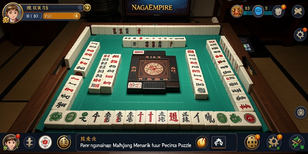 Tampilan gameplay NAGAEMPIRE yang menarik dan menantang.