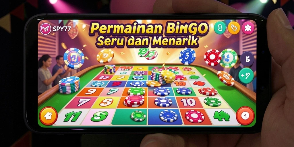 Screenshot gameplay SPY77 menampilkan momen seru dalam permainan Bingo.