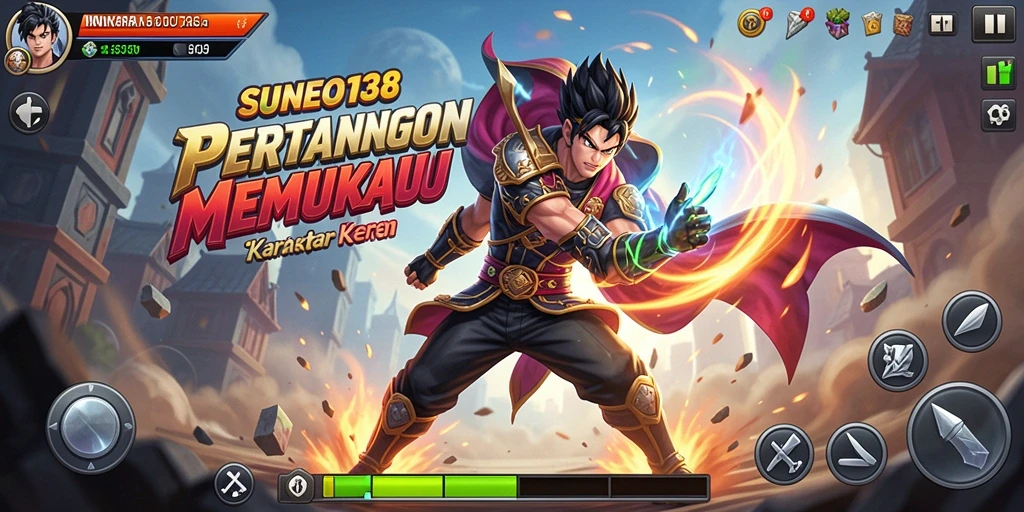 Tampilan aksi pertarungan yang menegangkan dalam SUNEO138.
