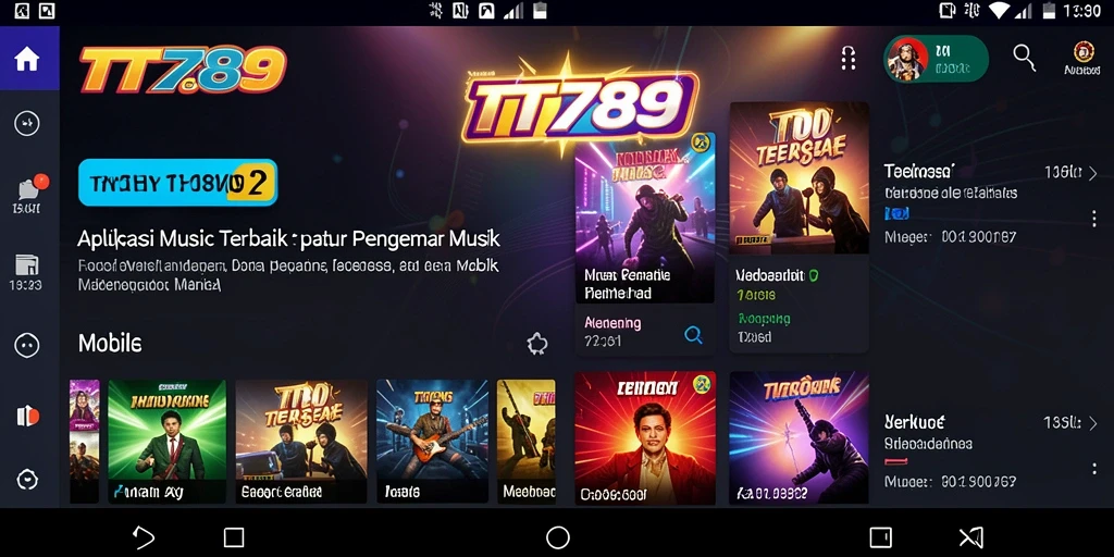 Tampilan menarik dari gameplay Musik di TT789.