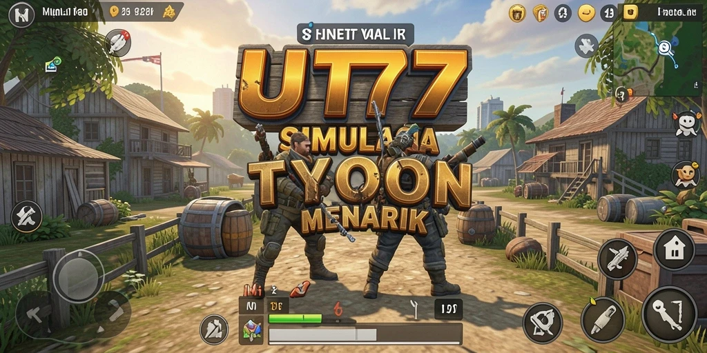 Gameplay seru UT77 dengan berbagai fitur Tycoon.